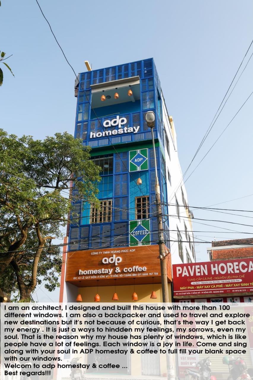 Adp Homestay & Coffee Dong Hoi Kültér fotó